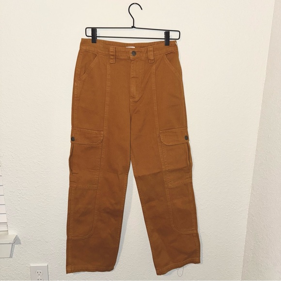 Orange Cargo Pants - Picture 2 of 6